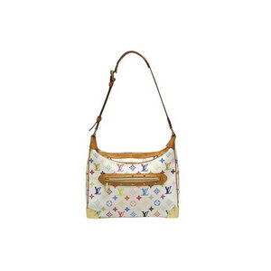 Louis Vuitton Boulogne Shoulder Bag Multicolore Multicolor White